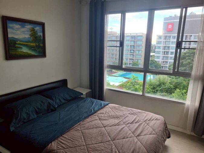 📌ไม่รับสัญญาสั้นค่ะ ให้เช่า ดีคอนโด ซายน์ วิวสระ เดินไปเซ็นเฟสได้