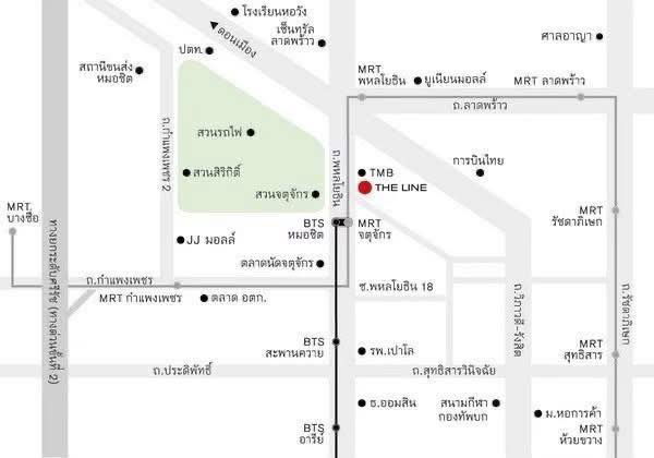 รูป 🏠RB21845 ให้เช่าถูกมาก📢เดอะ ไลน์ จตุจักร - หมอชิต👉🏻แอดไลน์ @062mnigk( มี @ ด้วย) แอดมินตอบไว - รูปที่ 4/6