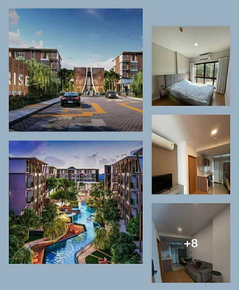 picture Arise Condo, Mahidol Road, 3rd floor, separate room, fully furnished, ready to move in. - 10/10