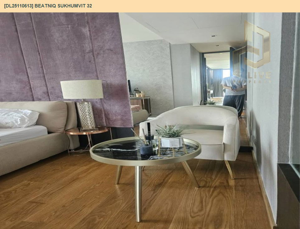 picture DL25110613 Condo for rent, Beatniq Sukhumvit 32 near BTS Thong Lo, ready to move in, call urgently 0638692663 LineID @655ebbvc - 12/16