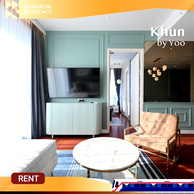 คอนโดให้เช่า : Khun by Yoo 🛋️ Fully Furnished, Beautifully Designed 💎 Near BTS Thong Lo 