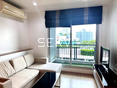 Condos for rent : 1 Bed 1 Bath Nice Room Good Location Next to MRT Huai Khwang 50 m. / For Rent-Rhythm Ratchada Huai Khwang