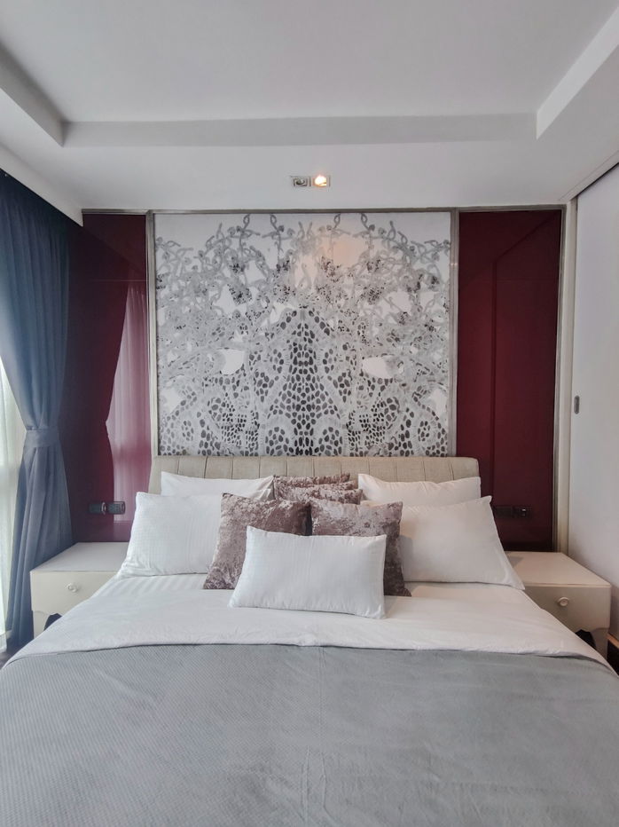 รูป ให้เช่าด่วน ชั้นไม่สูงวิวสวน เหมือนพักรีสอร์ท ตกแต่งเต็ม ห้องใหญ่ พร้อมเข้าพัก - รูปที่ 19/19