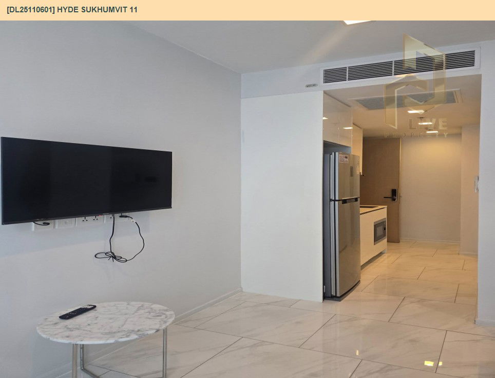 picture DL25110601 Condo for rent, Hyde Sukhumvit 11 near BTS Nana, ready to move in, call urgently 0638692663 LineID @897iyzll - 5/8