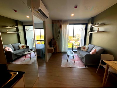 คอนโดให้เช่า : ให้เช่าคอนโด โดว์เช่ ลาซาล อาคาร 1 ชั้น 8 1 ห้องนอน ขนาด 31 ตรม ใกล้ Summer Lasalle
