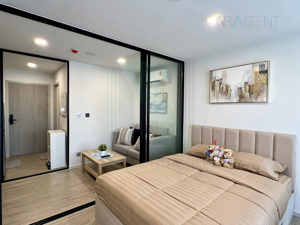 รูป ให้เช่าคอนโด เคฟ ซี้ด เกษตร อาคาร C ชั้น 3 1 ห้องนอน ขนาด 27 ตรม  ใกล้ ม.เกษตร - รูปที่ 1/8