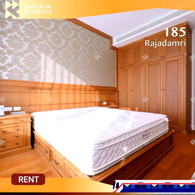 Condos for rent : 185 Rajadamri 💎Sport Club-center View 🌆 High Floor, Great Price 💰 Near BTS Ratchadamri 