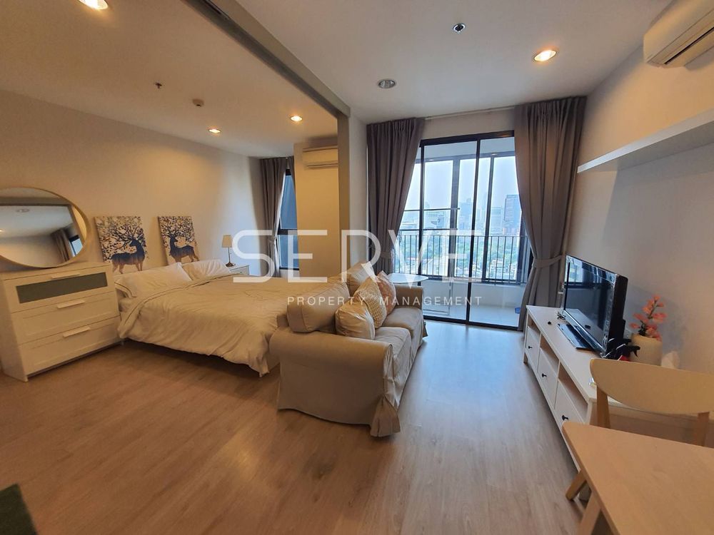 picture 1 Bed Nice Room High Fl. Good Location BTS Ratchathewi 300 m. & BTS Phaya Thai 700 m. / Rent & Sale-Ideo Q Ratchathewi - 1/6