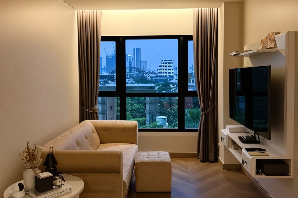 picture 🔥For Rent Spacious- Newly Renovated C20251100039...The Crest Phaholyothin 11🔥 1 Bedroom 46.69 Sq.M. Ready To Move In - 2/5