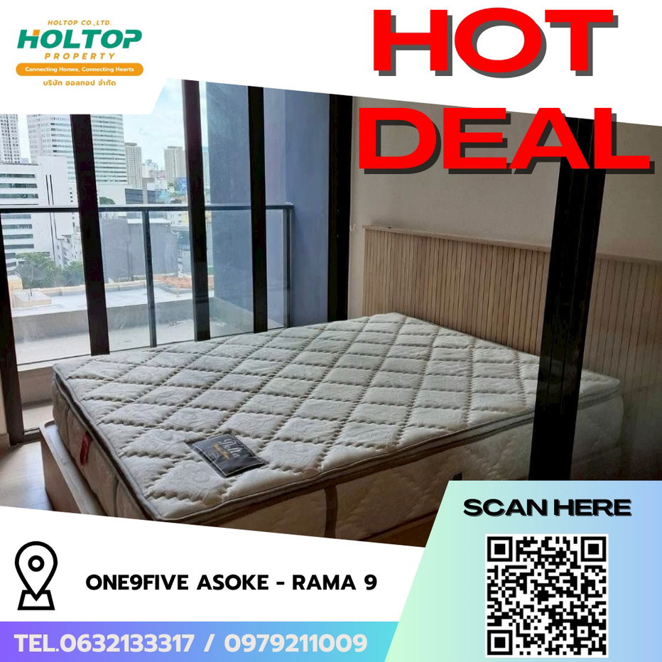 picture #R7817 🎉 251168 Condo for rent One9Five Asoke - Rama 9 - 1/9