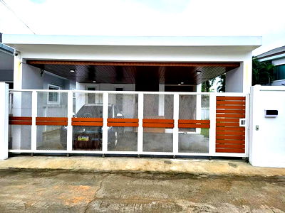 Houses for rent  Mae Hia Chiang Mai : Single storey house for rent with 3 bedrooms,2 toilets and 1 kitchen. 