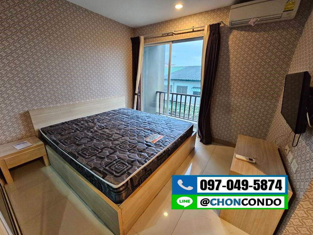 รูป Park siri ตึกC ชั้น3 บางแสน ชลบุรี ----------------Tel 097-049-5874 (Line: @choncondo มี@ด้วย) - รูปที่ 7/11