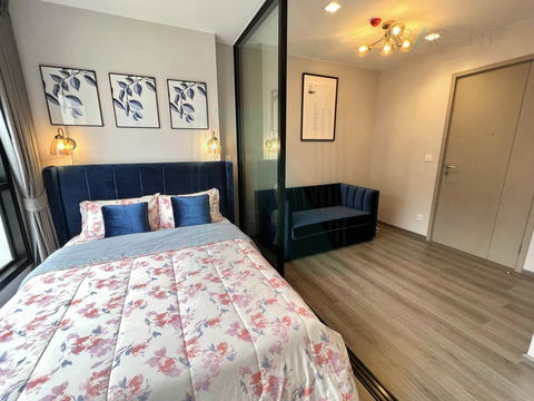 For rent condo THE POLITAN RIVE Building 1, Floor 44,1 bed room, Room size 25.00 sqm