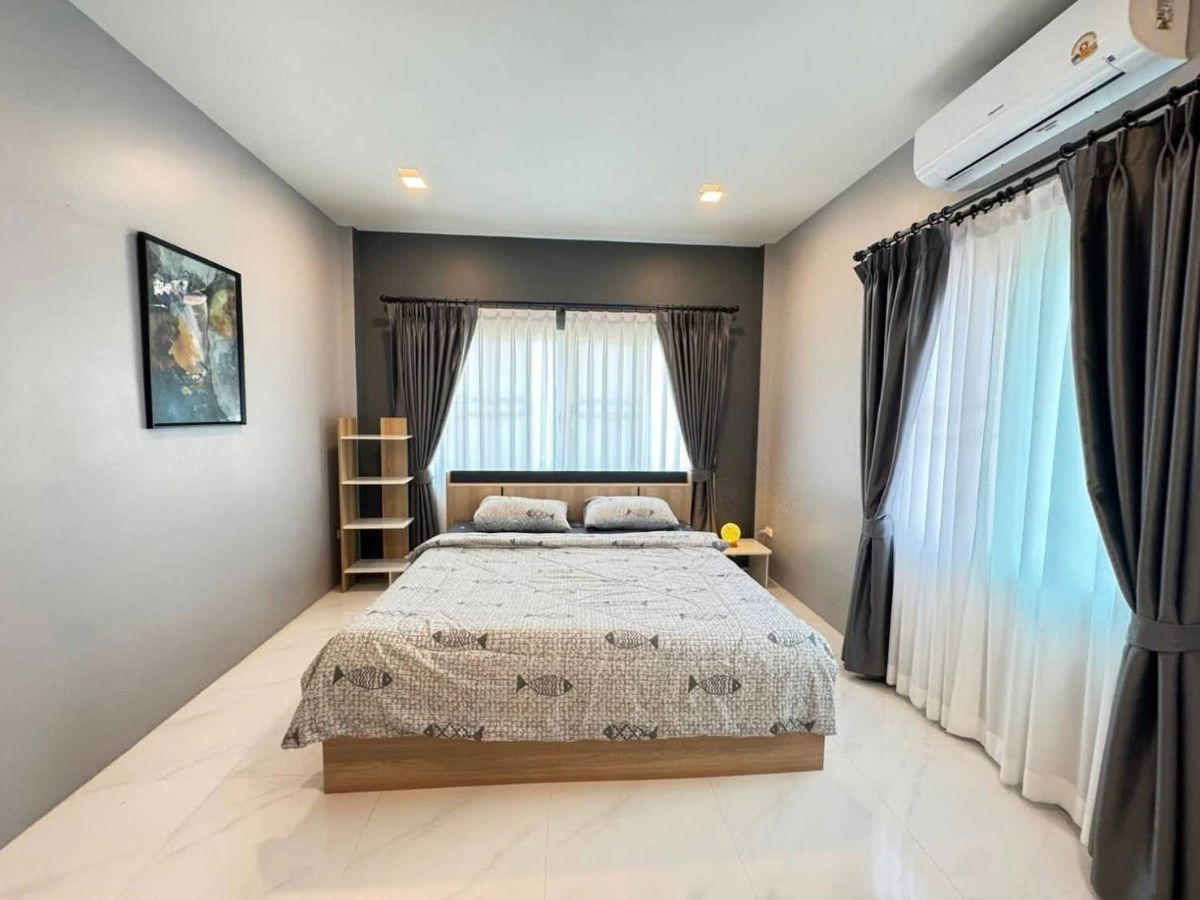 รูป บ้านเดี่ยว ชั้นเดียว ว่างให้เช่า อำเภอแม่ริม ใกล้เมืองเชียงใหม่ เฟอร์นิเจอร์ครบ T.0946511456 - รูปที่ 9/15