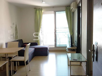 Corner Unit 1 Bed Unblock view Fully furnished Closed Kitchen Perfect Location Next to MRT Ratchadaphisek 0 m @ Rhythm Ratchada