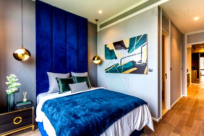 Condos for rent MRT Si Lom  : 🚩Best room!🚩 For Rent Condo MUNIQ LANGSUAN Building 1, Floor 15,2 bed room, Room size 96.00 sqm