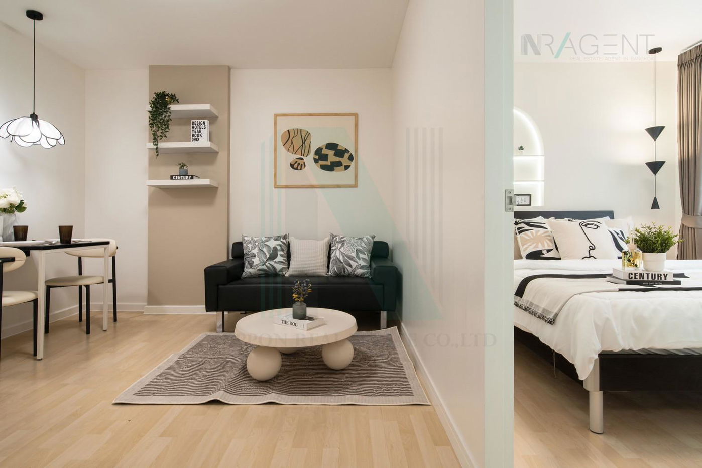 picture ð For Sell Condo DCONDO RAM INTRA Building , Floor 4,1 bed room, Room size 30 sqm - 4/8