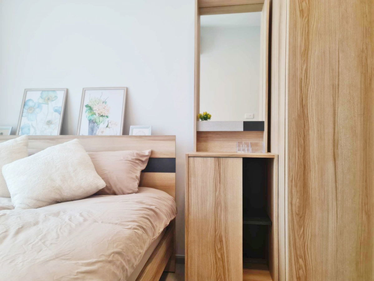 รูป ขาย Plum condo Sukhumvit 62 ( พลัมคอนโด สุขุมวิท 62 ) **ห้องมุม แต่งครบ Line ID: @ppagent - รูปที่ 2/9