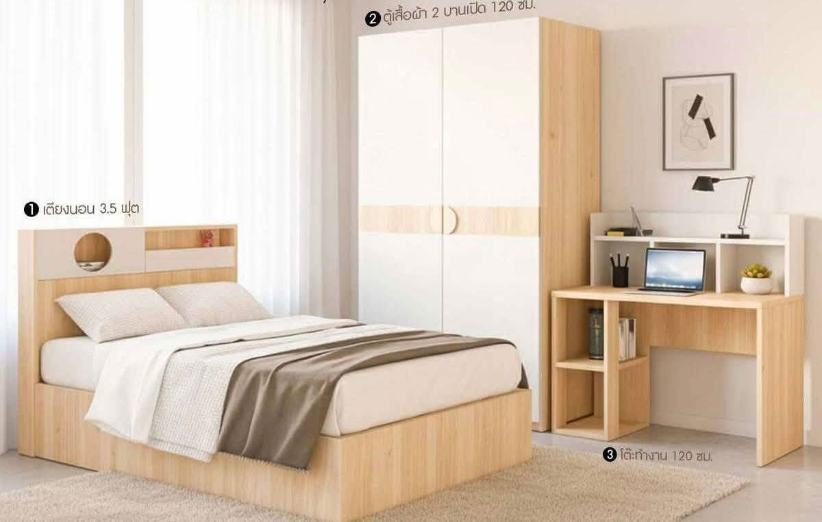 รูป ให้เช่าบ้านสร้างใหม่สไตล์มูจิ ใจกลางอำเภอเมืองเชียงใหม่ เหมาะทั้งอยู่อาศัยหรือทำธุรกิจโฮมสเตย์ T.0946511456 - รูปที่ 5/13