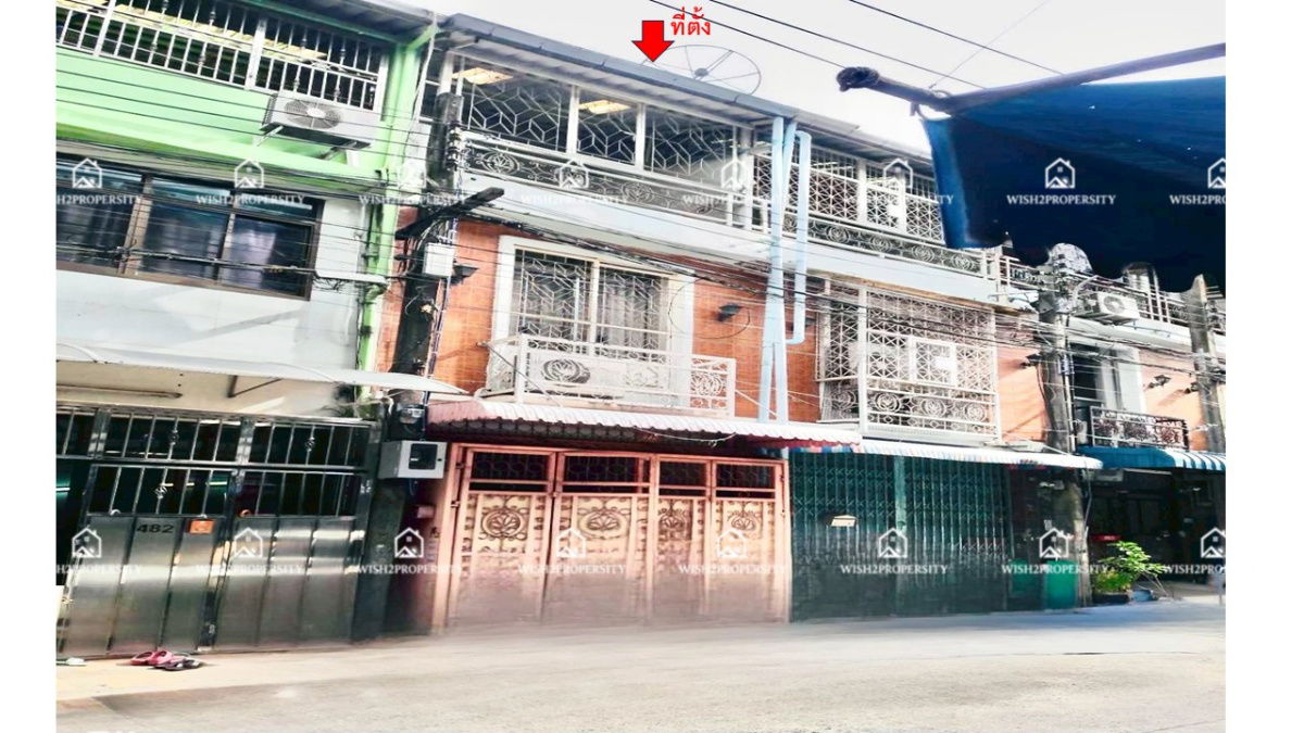 รูป ขายทาวน์เฮาส์ 4 ชั้น ถนนเจริญนคร ซอย 14 ตรอกตุ๊กตา - รูปที่ 1/12