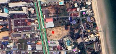 Land for sale Prachaubkirikhan : Land for sale in Hua Hin, Phetkasem Road, near Hua Hin Beach