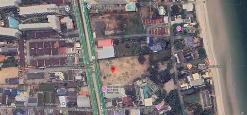 Land for sale in Hua Hin, Phetkasem Road, near Hua Hin Beach
