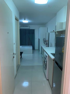 📌 For Rent Condo ASPIRE LADPRAO 113 Building 1, Floor 7,Studio, Room size 25.00 sqm