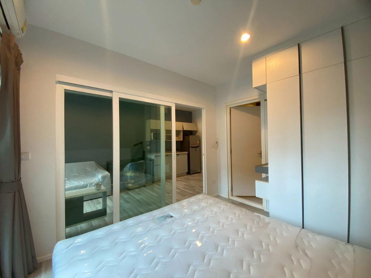 picture Condo for rent near BTS Wutthakat, 1 bedroom, 1 bathroom, ready to move in, only 10,000 baht per month. - 8/31