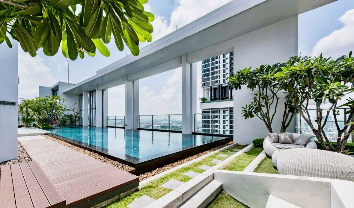 รูป ✨ RHYTHM สาทร-นราธิวาส ชีวิตง่ายกว่าเดิมเยอะ! คอนโดใจกลาง CBD สาทร ติดรถไฟฟ้า 💕 - รูปที่ 5/9