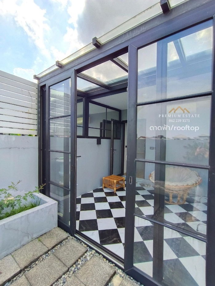 รูป 📍ขายด่วน! โฮมออฟฟิศ/ทาวน์โฮมหรู 3.5 ชั้น ซอยพระรามเก้า 55 ทำเลดีมาก จอดรถสะดวก - รูปที่ 20/24