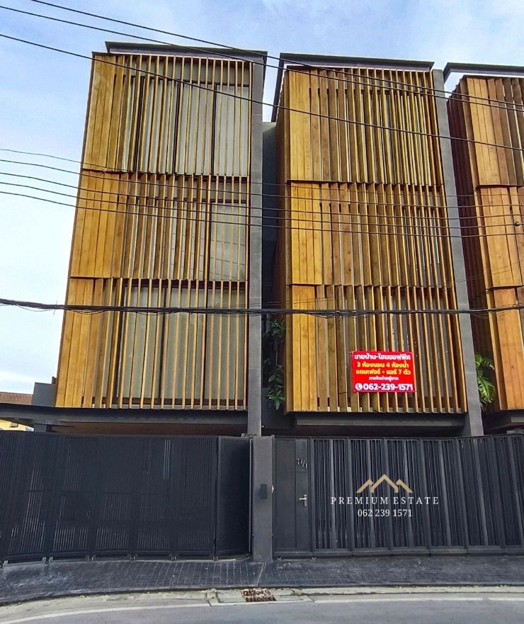 รูป 📍ขายด่วน! โฮมออฟฟิศ/ทาวน์โฮมหรู 3.5 ชั้น ซอยพระรามเก้า 55 ทำเลดีมาก จอดรถสะดวก - รูปที่ 2/24