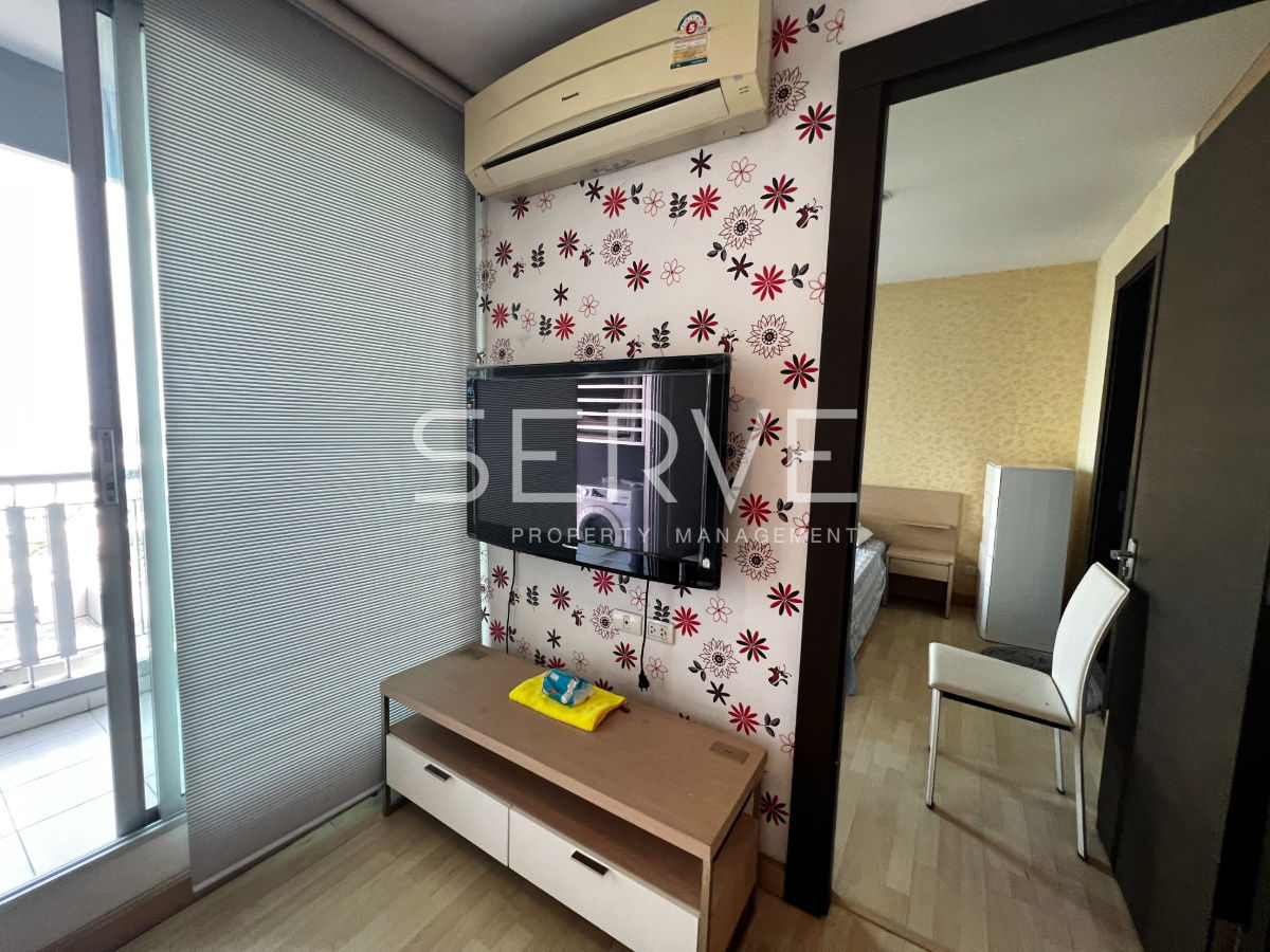 picture 1 Bed Large room Unblock view Fully furnished Closed Kitchen Perfect Location Next to MRT Ratchadaphisek 0 m @ Rhythm Ratchada - 5/7