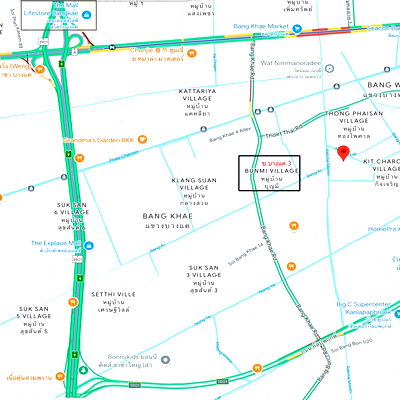 Land for rent Thonburi Commercial College : Empty land for Rant , already filled Soi Bang Khae 3