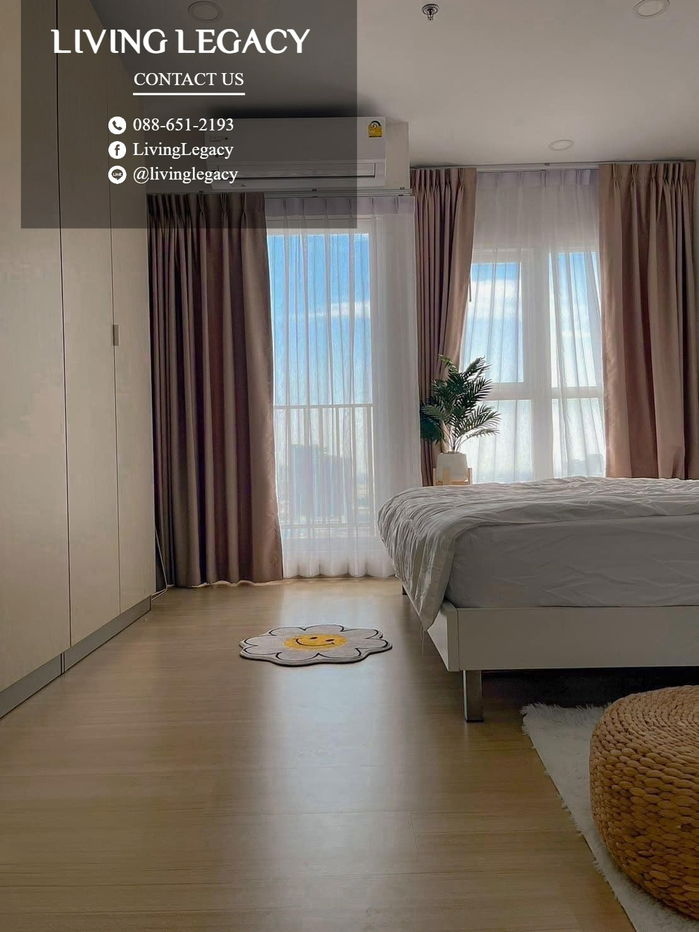 รูป SKU7LX ให้เช่าคอนโด Supalai Veranda Ramkhamhaeng 29 ตร.ม. ชั้น 27 ตึก A line id : @livinglegacy - รูปที่ 2/11