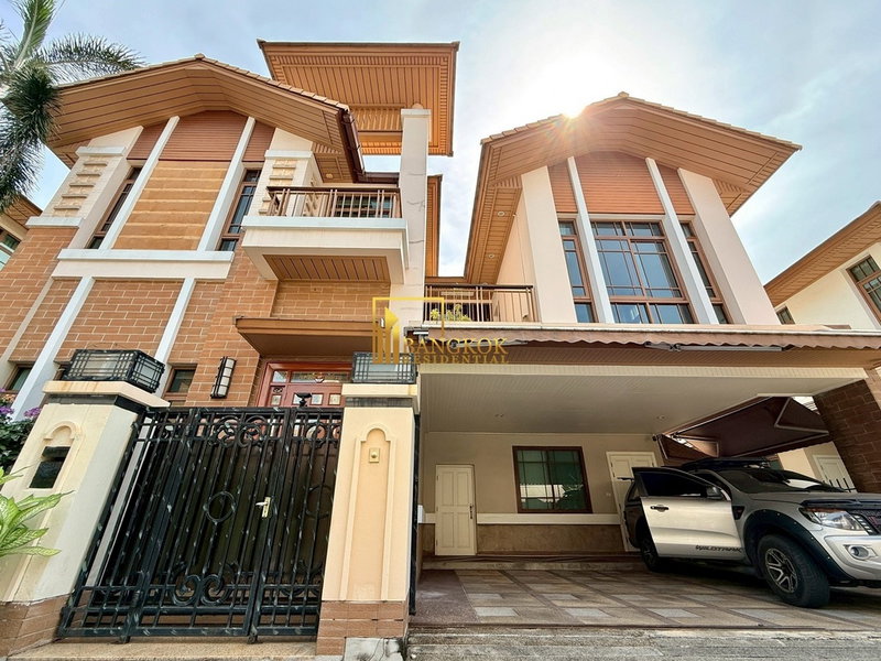 บ้านเดี่ยวให้เช่า : Baan Sansiri 67 | Luxurious 4 Bedroom House in Sukhumvit 67 - BR7916SH