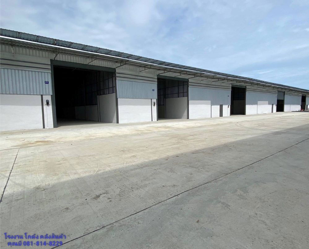 รูป ให้เช่าโรงงาน โกดัง คลังสินค้า ขนาดเริ่มต้น 100 ตร.ม. ถึง 8,000 ตร.ม. แถวแคราย คลองมะเดื่อ นาดี บางน้ำจืด สมุทรสาคร - รูปที่ 1/10