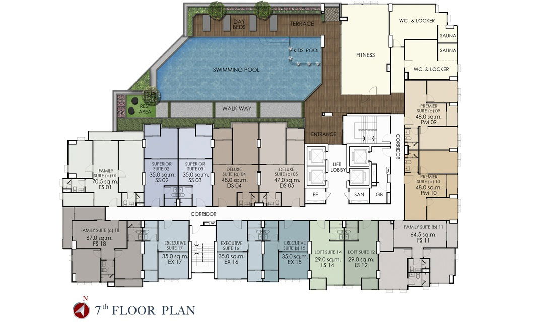 รูป เช่า... คอนโด ติด รร.นานาชาติ TSIS ใกล้สะพานพระปก ใกล้สาธร ICON SIAM ใกล้ รพ.ศิริราช ปลอดภัย ลิฟ์ทล๊อคชั้น ลากกระเป๋า เข้าอยู่ได้เลย - รูปที่ 24/28