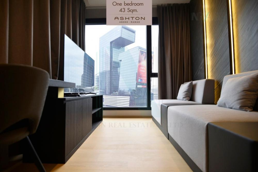 picture For Rent Condo ASHTON ASOKE-RAMA 9 Building O, Floor 15,1 bed room, Room size 43.00 sqm - 1/8