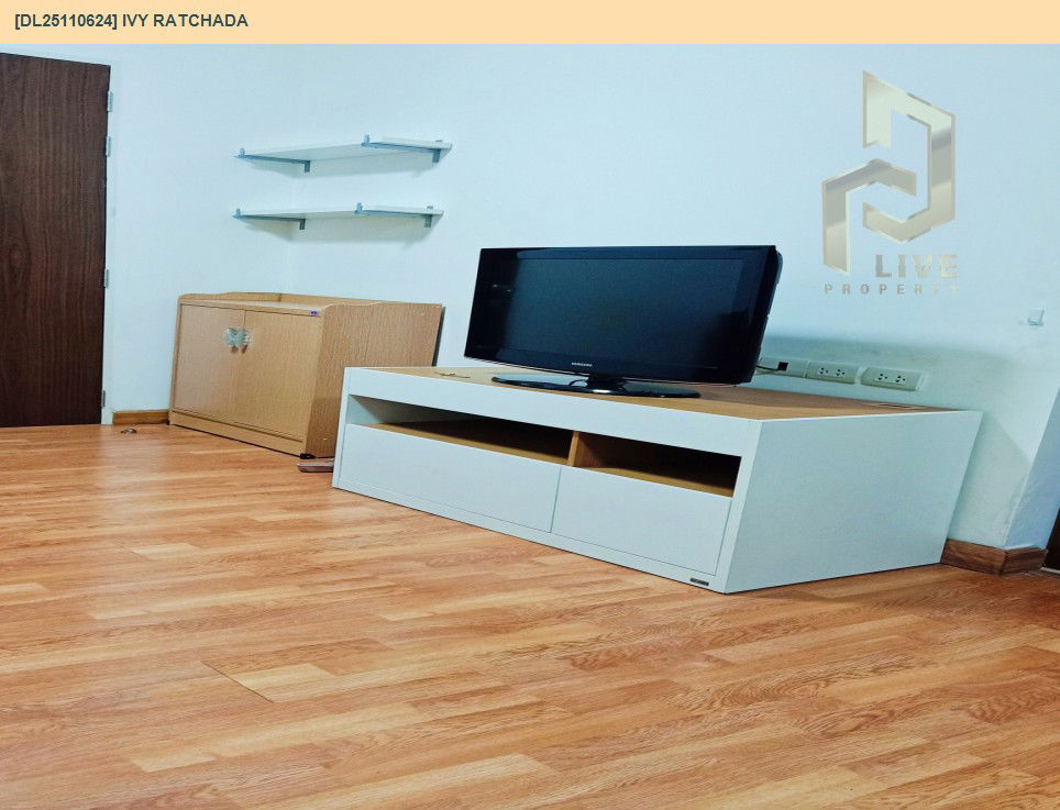 รูป DL25110624 ให้เช่าคอนโด ไอวี่ รัชดา (Ivy Ratchada) ใกล้ MRT สุทธิสาร พร้อมเข้าอยู่ โทรด่วน 0653619502 LineID @534wlwof - รูปที่ 6/12