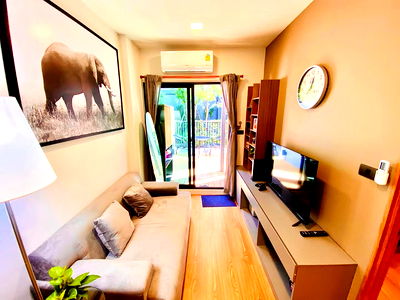 เช่าคอนโด เมืองเชียงใหม่ เชียงใหม่ : For Rent : Arise condo เส้นมหิดล ใกล้สนามบิน , ใกล้เซ็นทรัลแอร์พอร์ต เฟอร์ครบ พร้อมเข้าอยู่