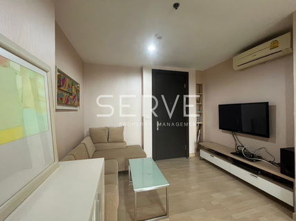 1 Bed Large room Unblock view Fully furnished Closed Kitchen Perfect Location Next to MRT Ratchadaphisek 0 m @ Rhythm Ratchada