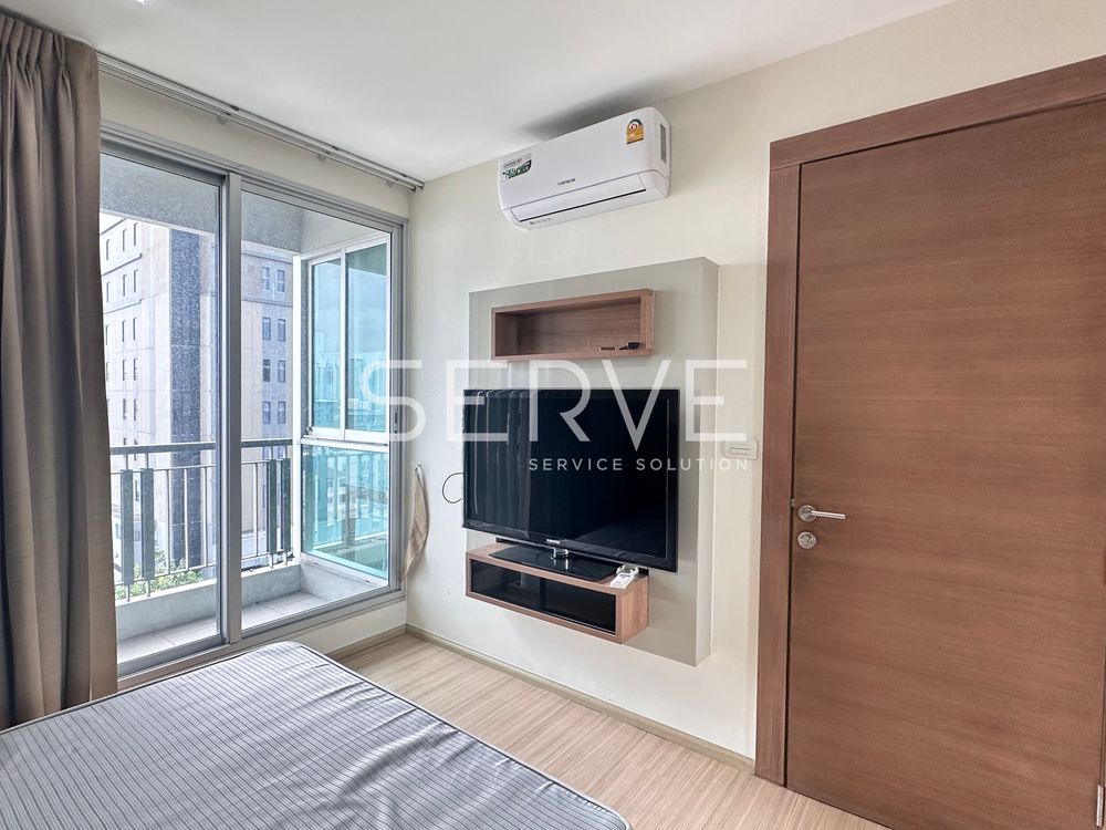 รูป 1 Bed 1 Bath Nice Room Good Location Next to MRT Huai Khwang 50 m. / For Rent-Rhythm Ratchada Huai Khwang - รูปที่ 3/8