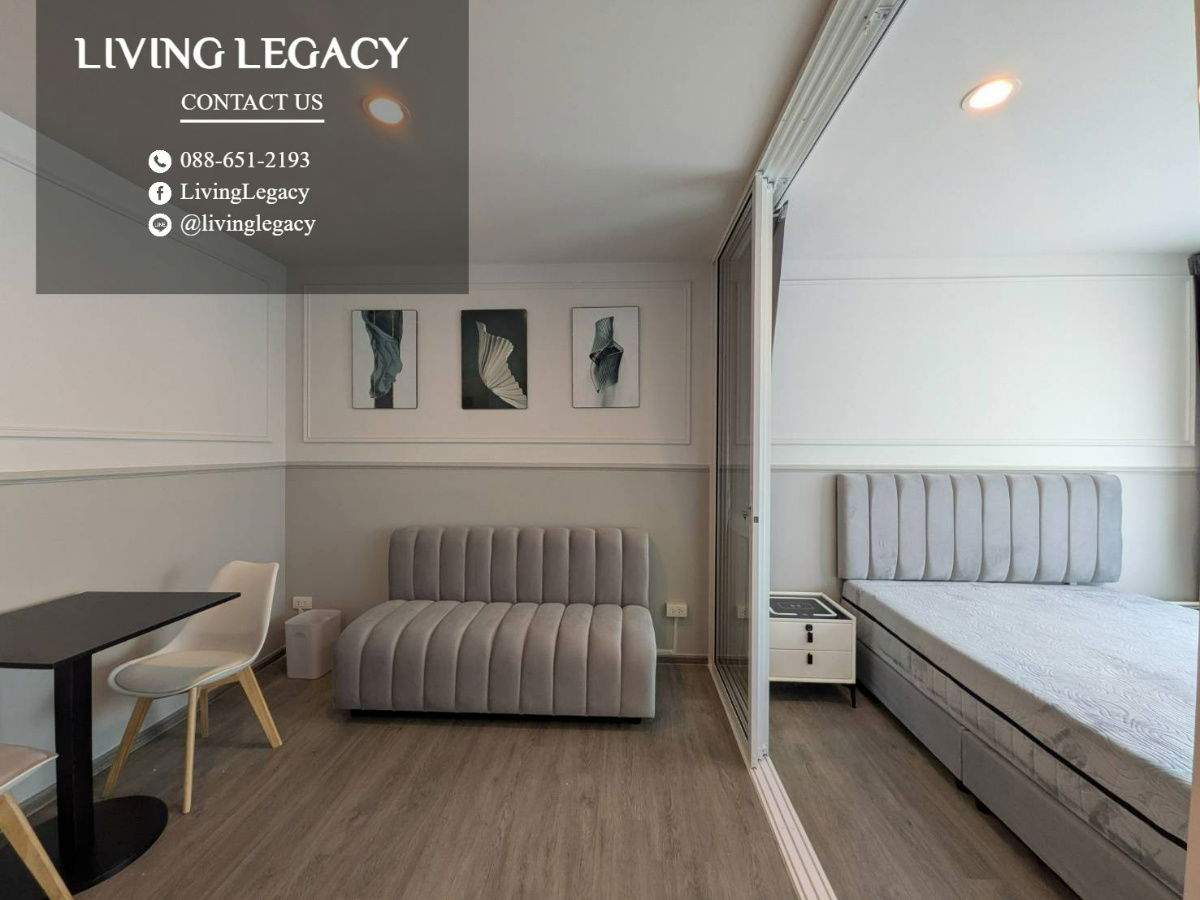 picture T69ZJI Condo For Rent Regent Home Bangna 28 Sq.M. Floor 25 Building D line id : @livinglegacy - 4/14