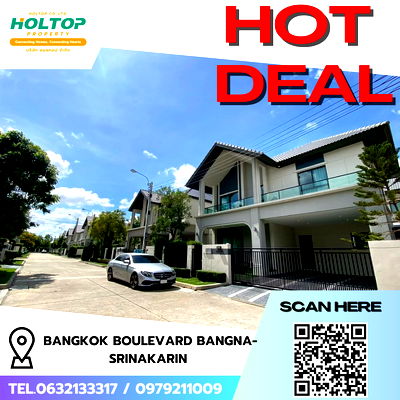Houses for rent Suwannaphum International Airport : #R7822 🎉 251168 House for rent Bangkok Boulevard Bangna-Srinakarin