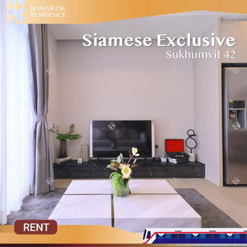 Siamese Exclusive Sukhumvit 42 💫 คุ้มกว่านี้ไม่มีแล้ว! ห้องแต่งสวย&เฟอร์ครบ พร้อมอยู่ 🛋️ ใกล้ BTS เอกมัย