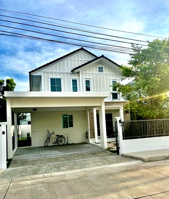 Houses for rent Raffles International College : etached House For Rent Villaggio 2 Srinakarin-Bangna Samut Prakan