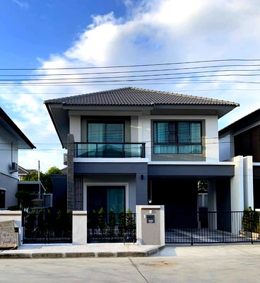 เช่าบ้านเดี่ยว เชียงใหม่ : ให้เช่าบ้าน โครงการ กาญจน์กนก 12 เฟส 3 เชียงใหม่ สิ่งอำนวยความสะดวกครบครัน T.0946511456