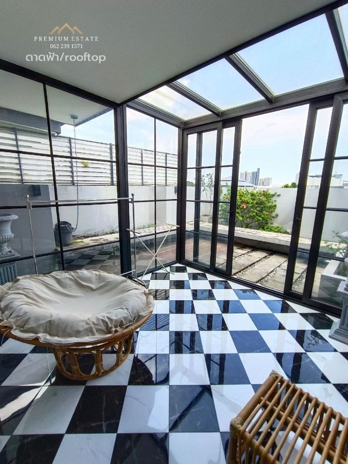 รูป 📍ขายด่วน! โฮมออฟฟิศ/ทาวน์โฮมหรู 3.5 ชั้น ซอยพระรามเก้า 55 ทำเลดีมาก จอดรถสะดวก - รูปที่ 19/24