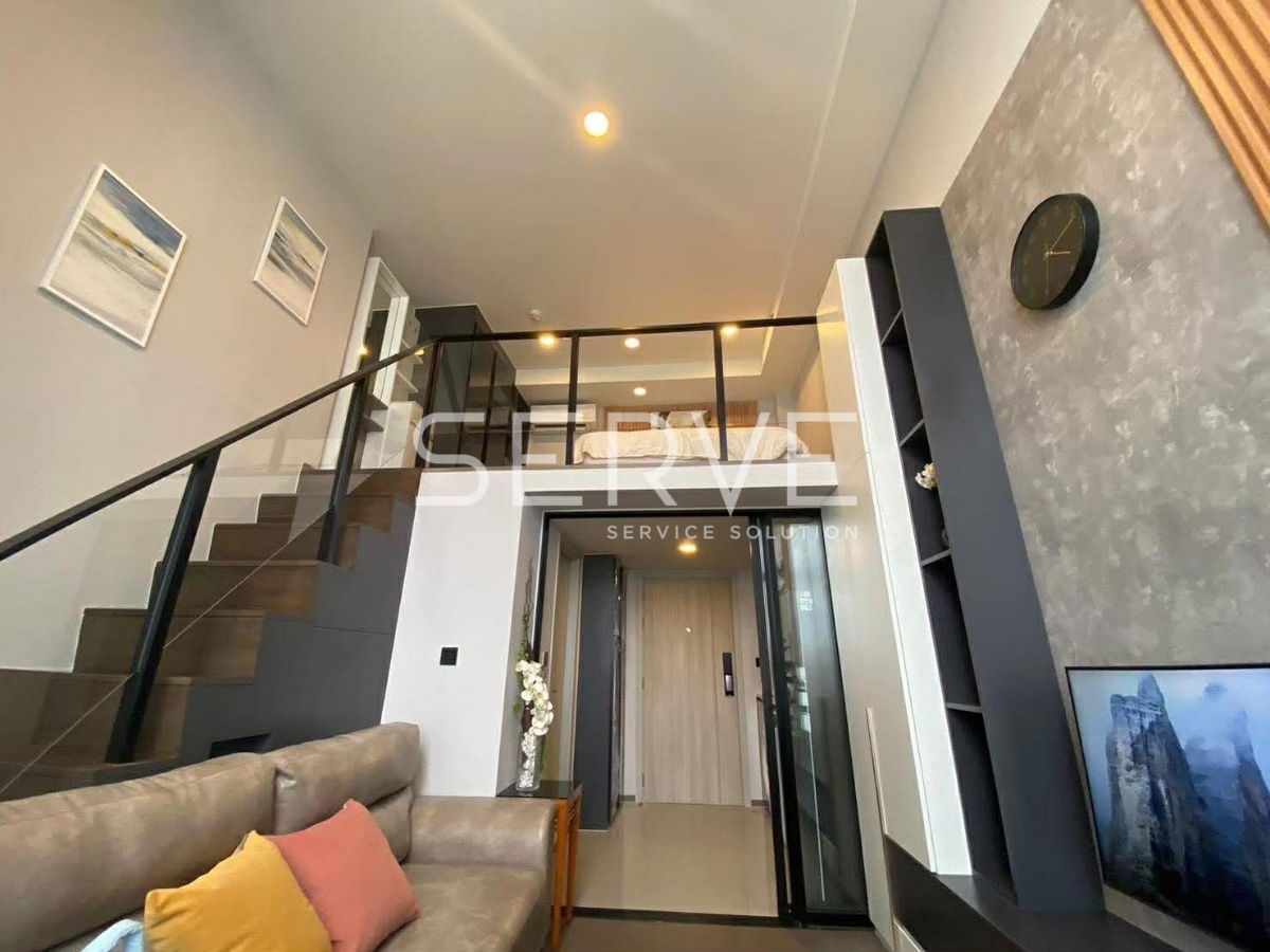 picture Duplex 1 Bed Super High Fl. 20+ Fully furnished Good Location Close to MRT Sam Yan 650 m @ Park Origin Chula Samyan - 2/6