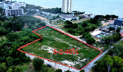 Land for sale Sattahip Chonburi : Land for sale on Sukhumvit Road in Na Jomtien